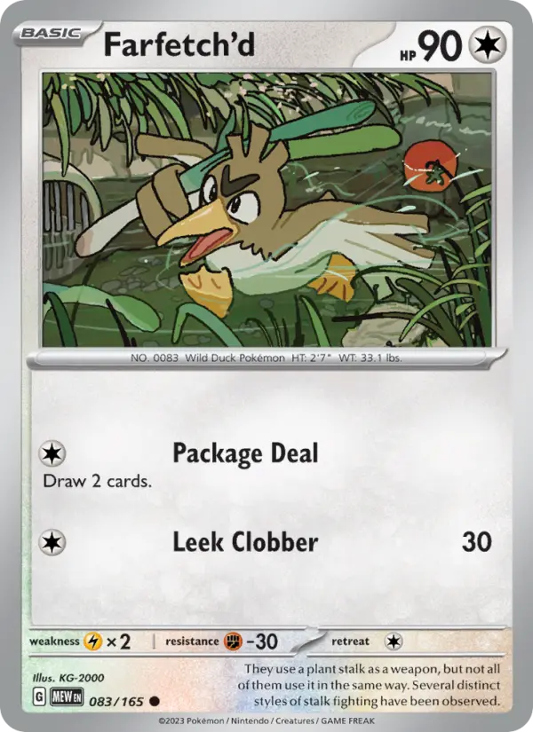 Farfetch'd #083