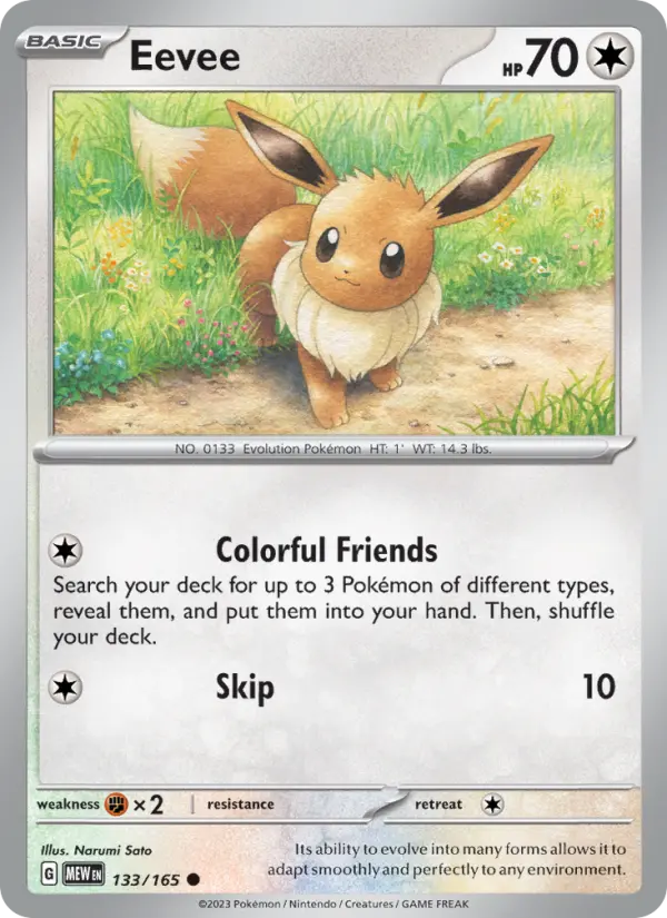 Eevee #133 — 151
