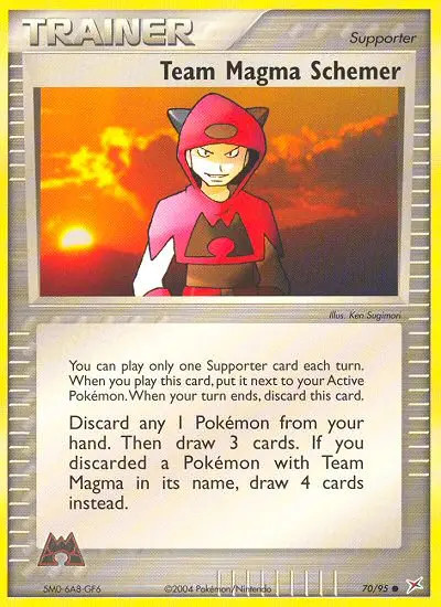 Team Magma Schemer #70
