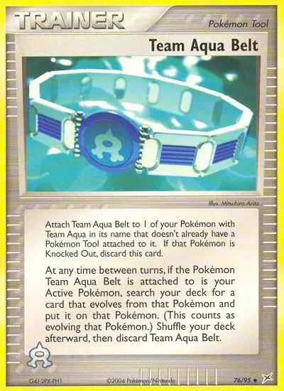 Team Aqua Belt #76