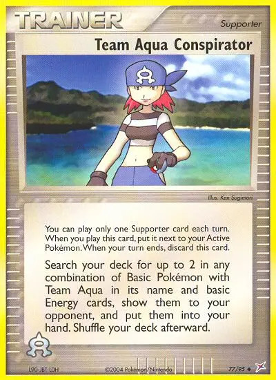 Team Aqua Conspirator #77