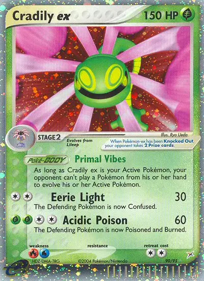 Cradily ex #90