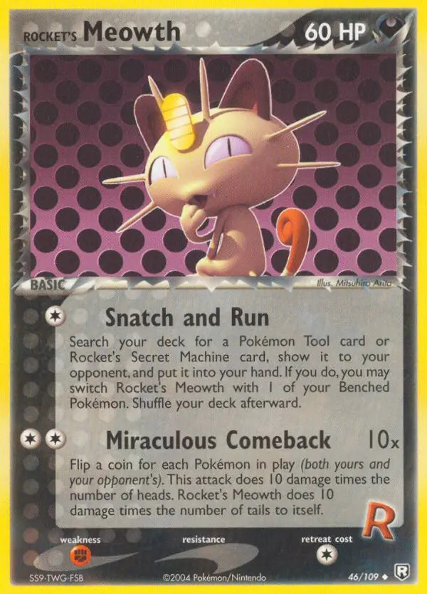 Rocket's Meowth #46