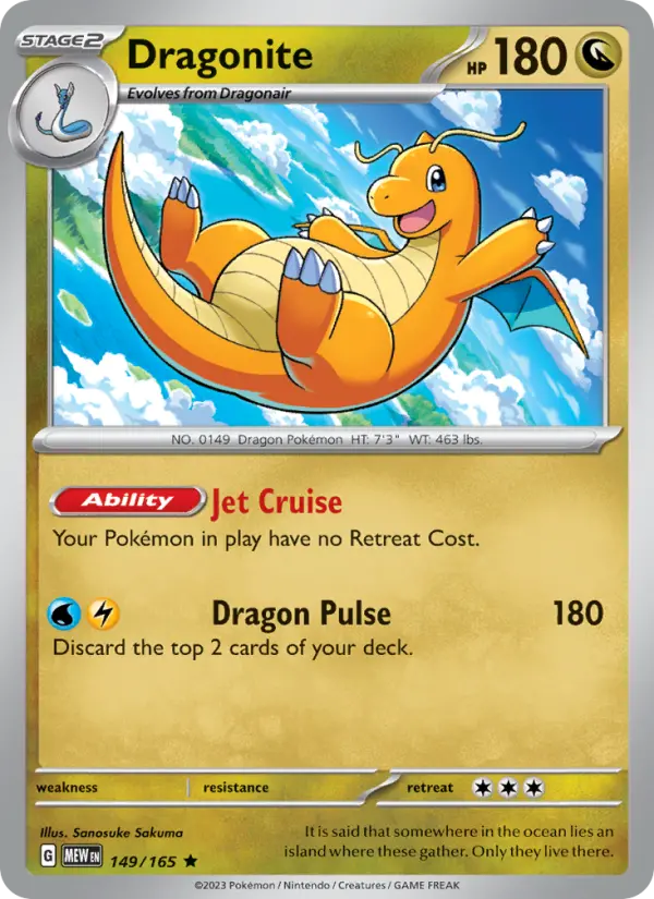 Dragonite #149 — 151