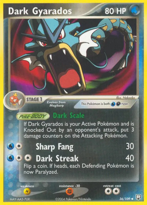 Dark Gyarados #36