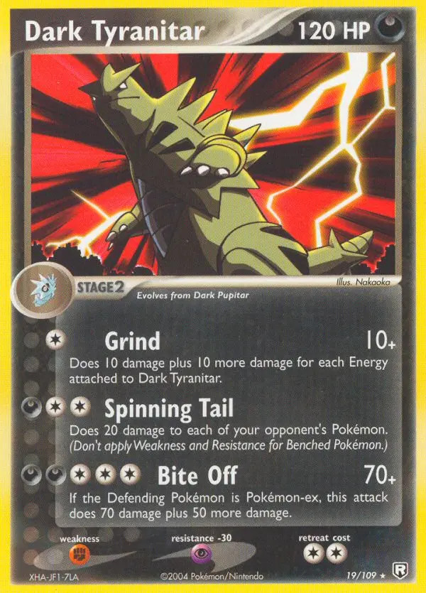 Dark Tyranitar #19