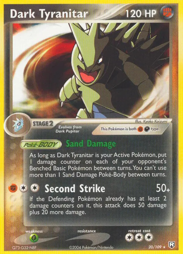 Dark Tyranitar #20