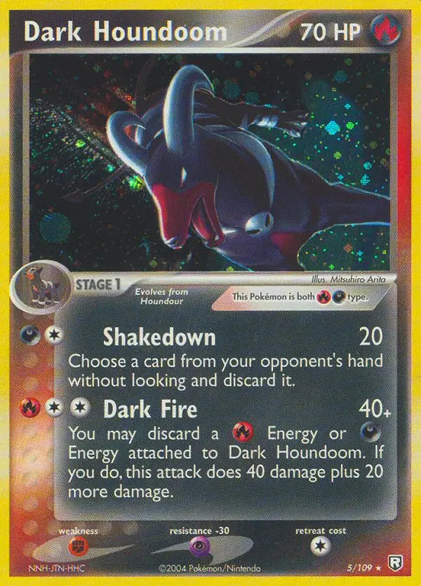 Dark Houndoom #5 — EX Team Rocket Returns
