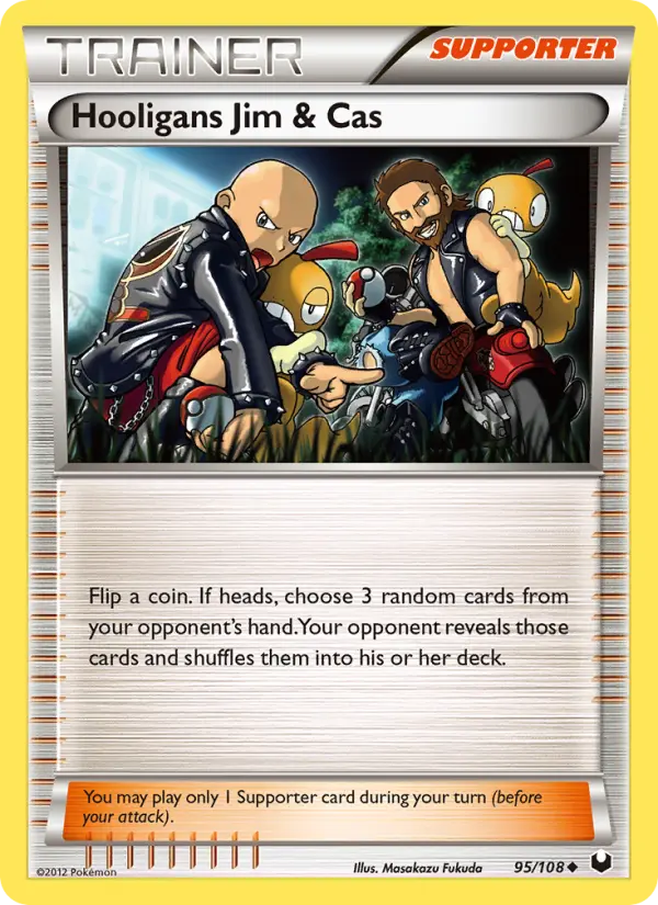 Hooligans Jim & Cas #95 — Dark Explorers (Reverse Holo)