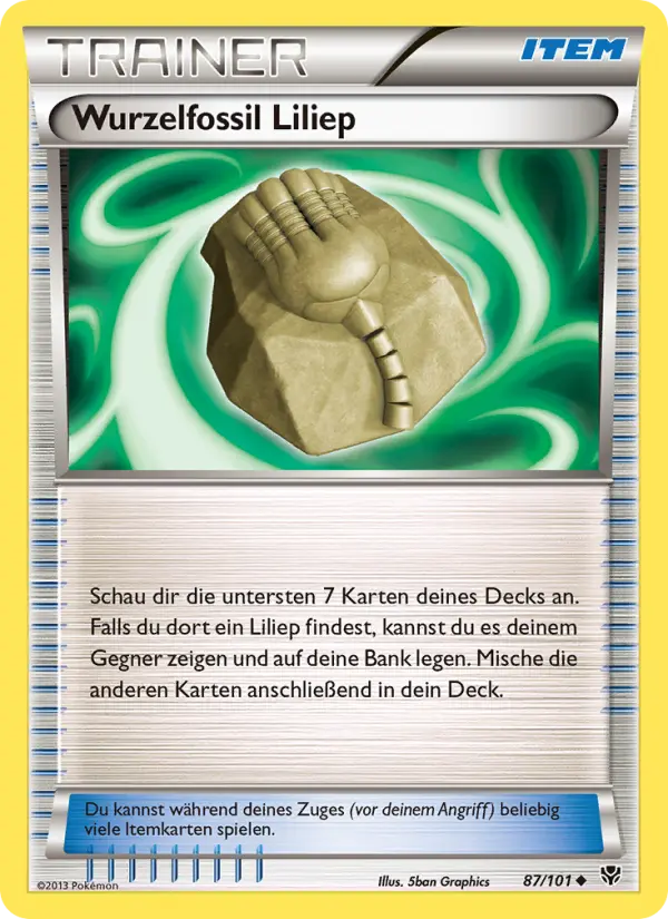 Wurzelfossil Liliep #87 — Plasma-Blaster