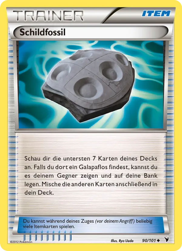 Schildfossil #90