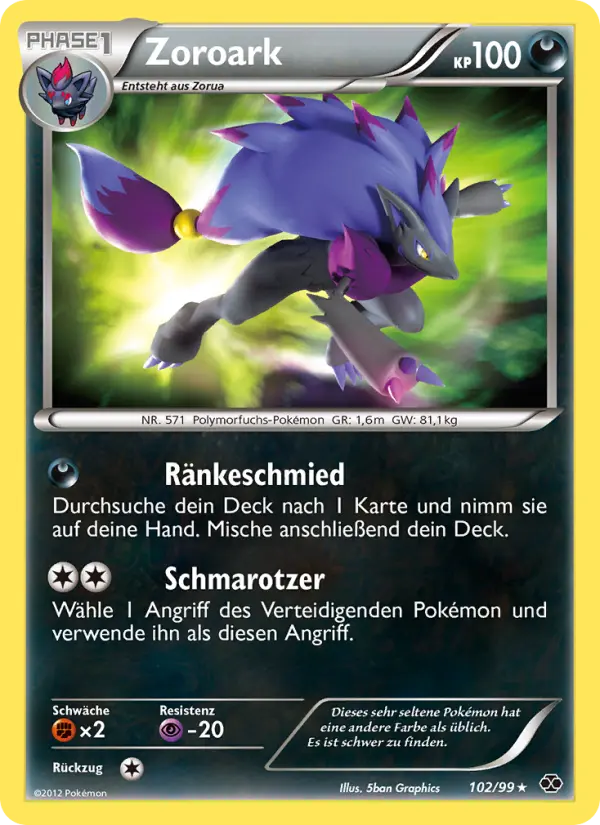 Zoroark #102