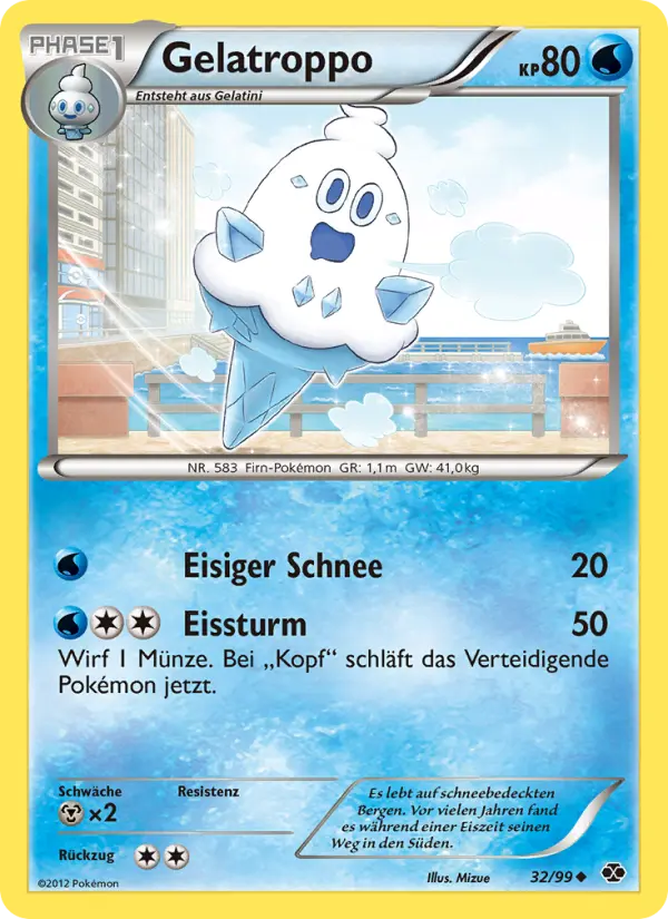 Gelatroppo #32 — Kommende Schicksale (Reverse Holo)