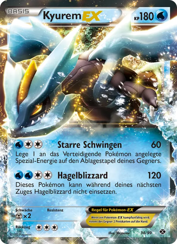 Kyurem EX #38