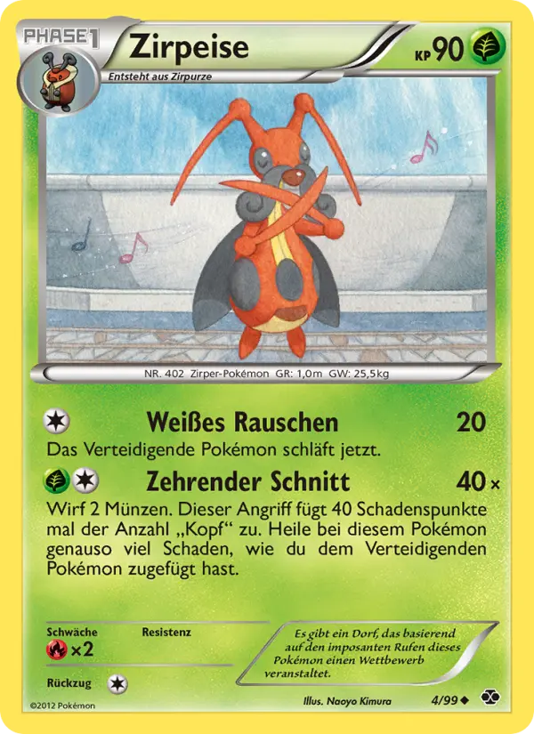 Zirpeise #4 — Kommende Schicksale (Reverse Holo)