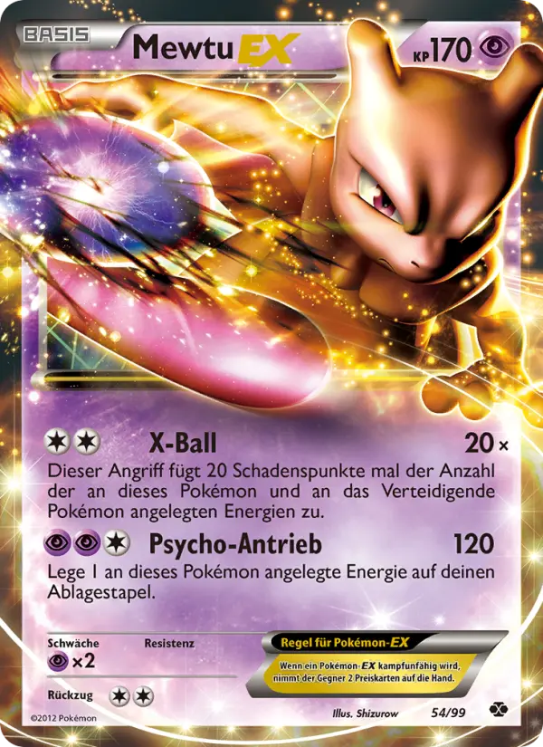 Mewtwo EX #54