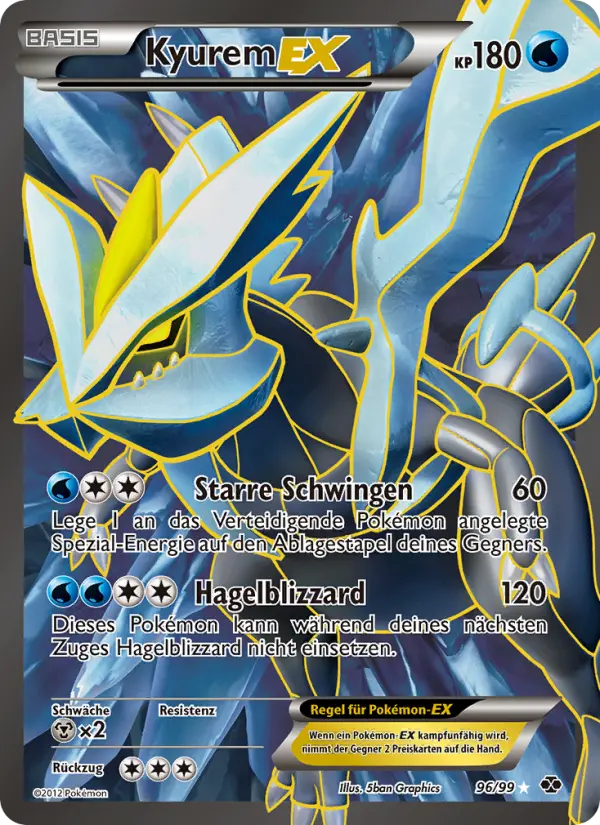 Kyurem EX #96
