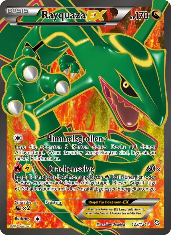Rayquaza EX #123