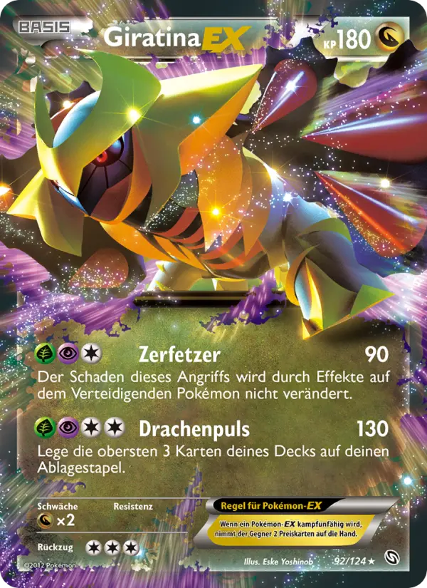 Giratina EX #92