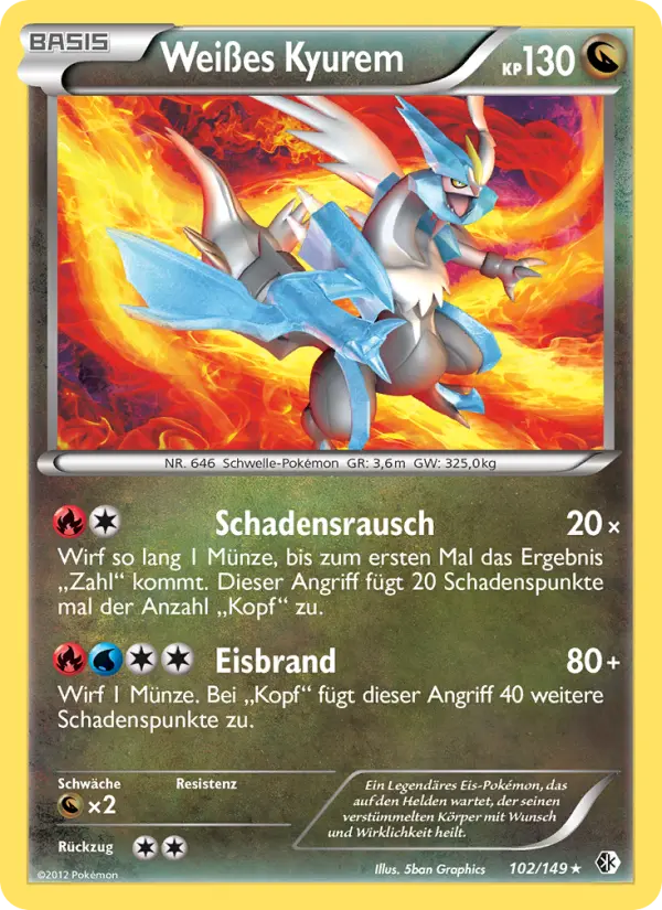 Weißes Kyurem #102