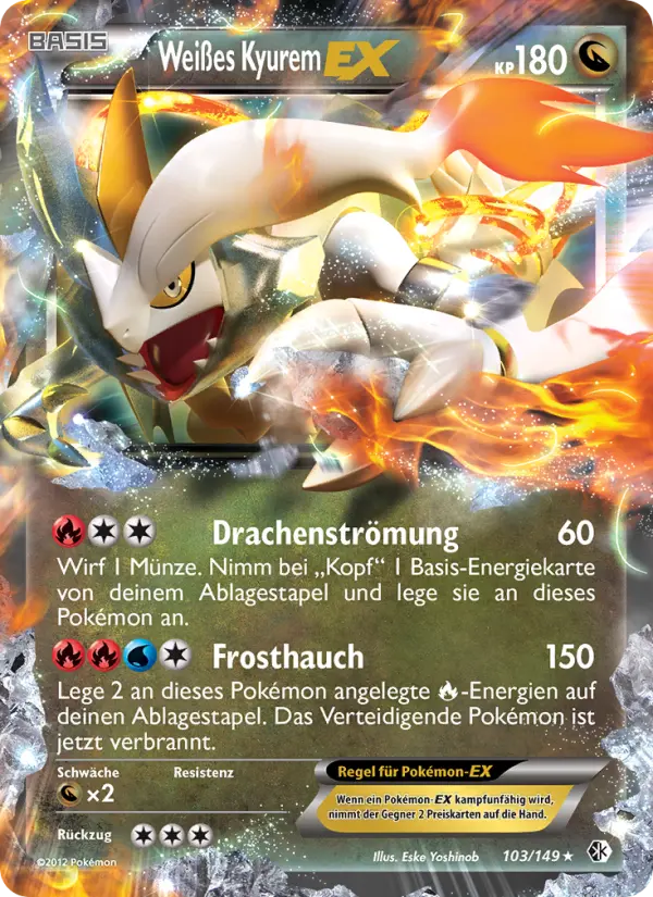 White Kyurem EX #103