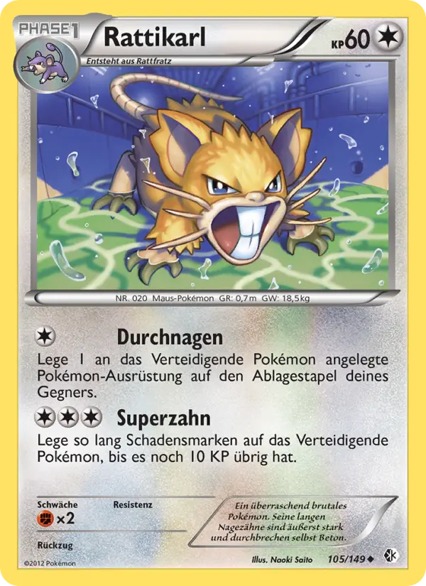 Raticate #105