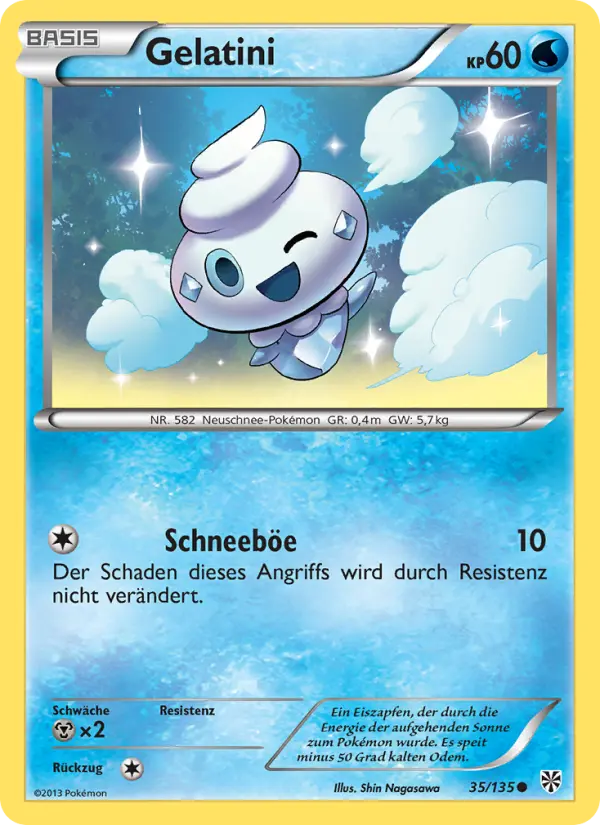 Gelatini #35 — Plasma-Sturm (Reverse Holo)
