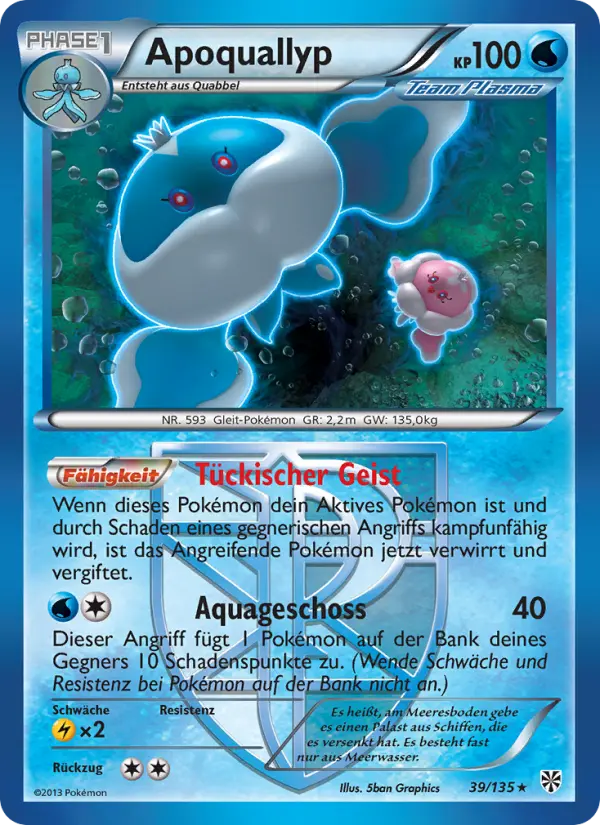 Apoquallyp #39 — Plasma-Sturm (Reverse Holo)