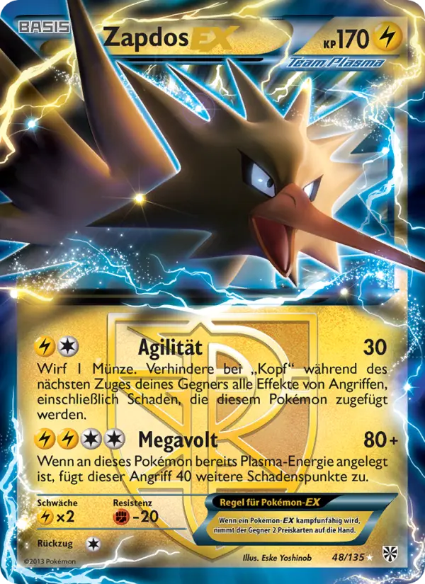 Zapdos ex #48