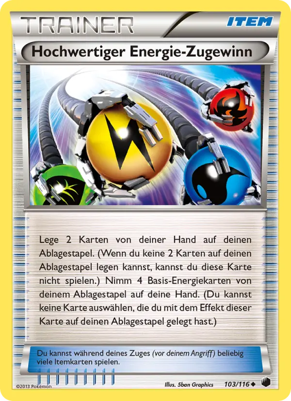 Überragender Energie-Zugewinn #103