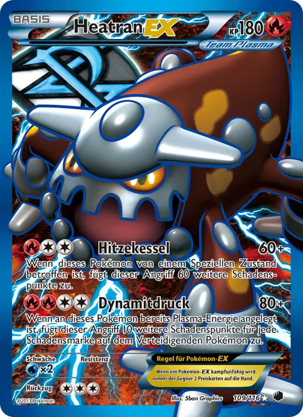 Heatran-EX #109