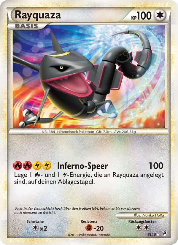 Rayquaza #SL10 — Ruf der Legenden