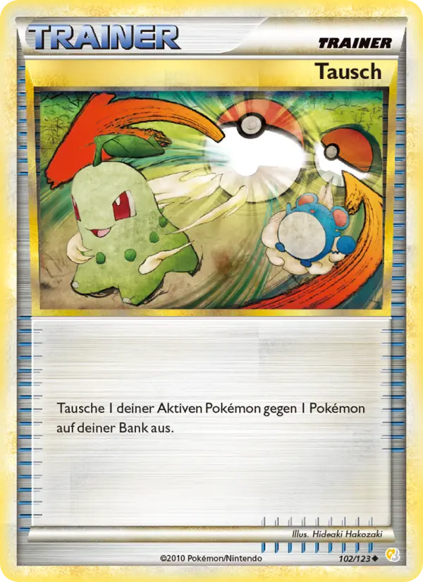 Tausch #102 — HeartGold SoulSilver (Reverse Holo)