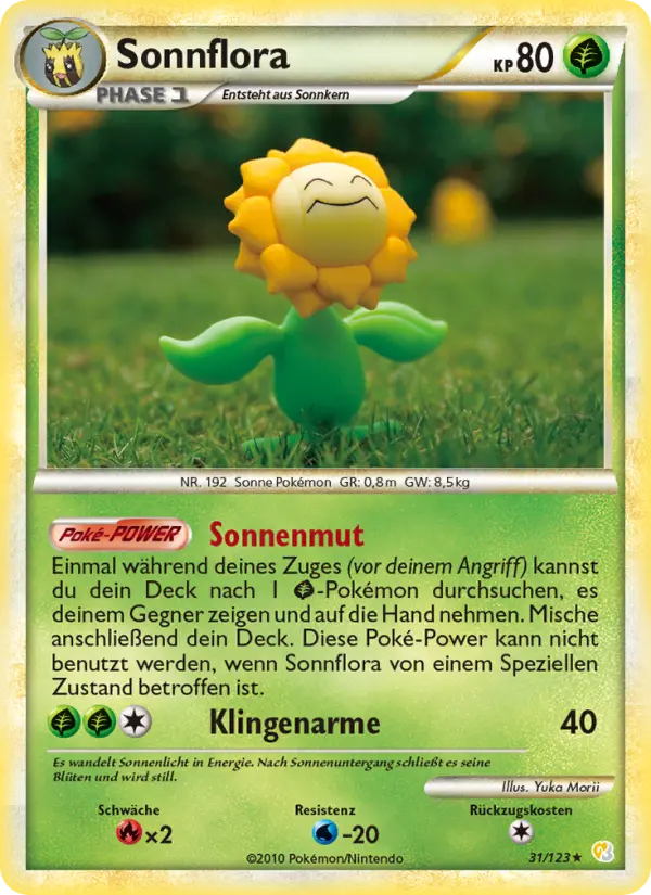 Sonnflora #31 — HeartGold SoulSilver