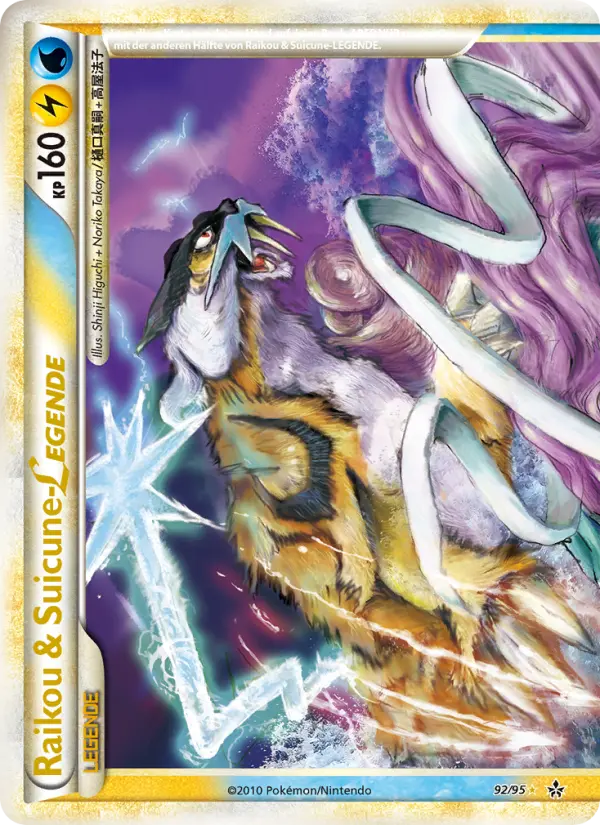 Raikou & Suicune LEGENDE #92 — Entfesselt