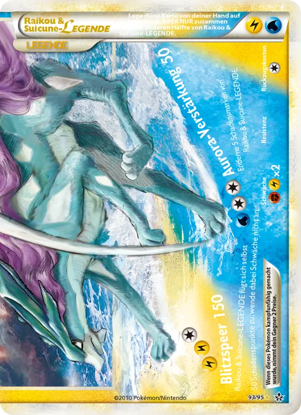 Raikou & Suicune LEGENDE #93