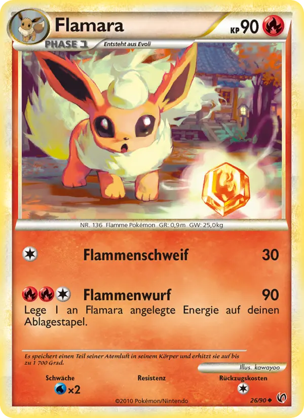 Flamara #26 — Unerschrocken (Reverse Holo)