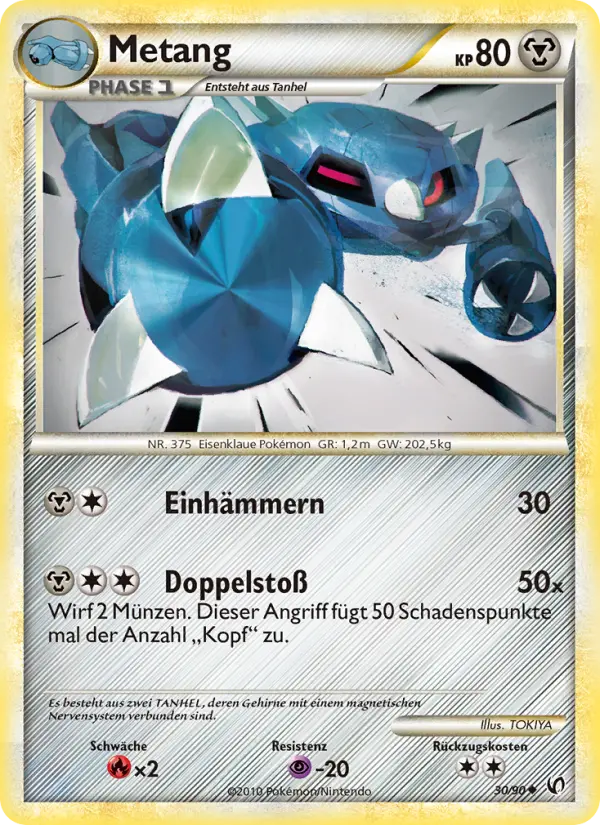 Metang #30 — Unerschrocken (Reverse Holo)