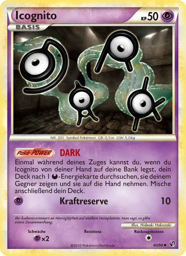 Icognito #40 — Unerschrocken (Reverse Holo)