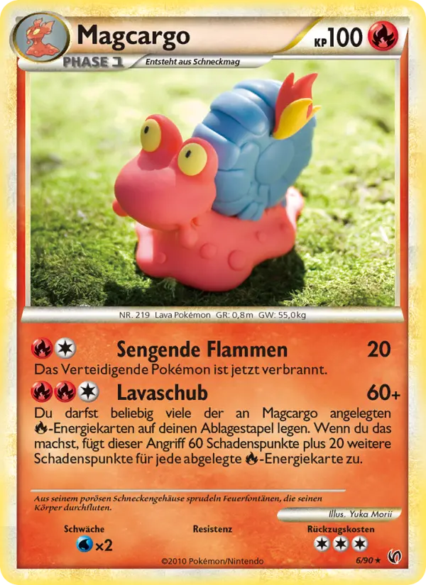Magcargo #6 — Unerschrocken (Reverse Holo)