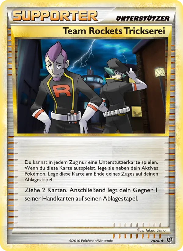 Team Rockets Trickserei #78 — Unerschrocken