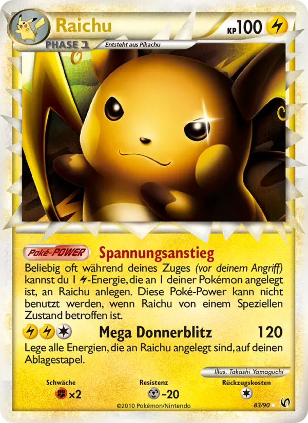 Raichu #83 — Unerschrocken