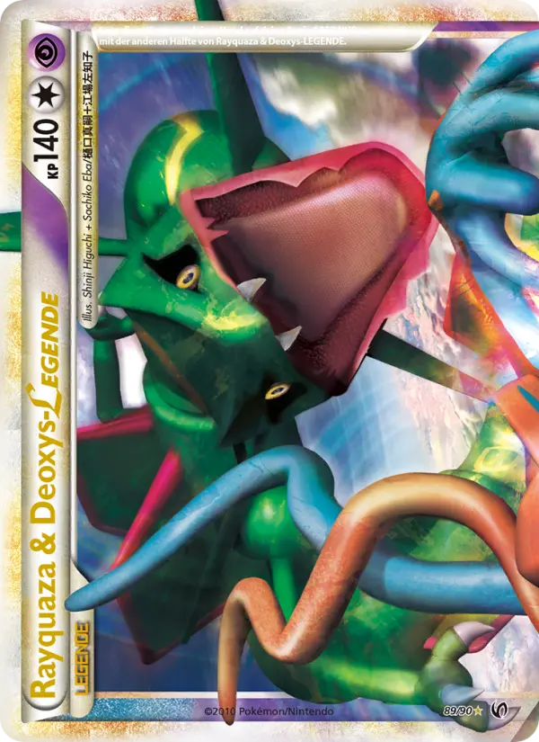 Rayquaza & Deoxys LEGEND #89