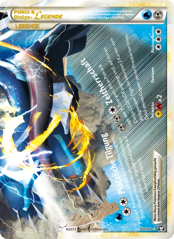 Palkia & Dialga LEGENDE #102