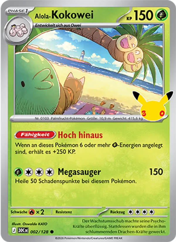 Alola-Kokowei #002 — 30 Jahre