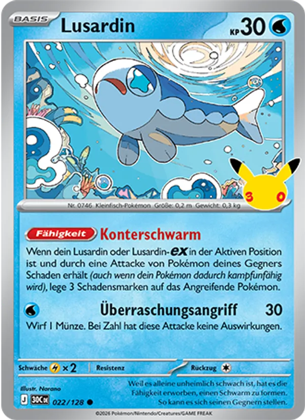 Lusardin #022 — 30 Jahre