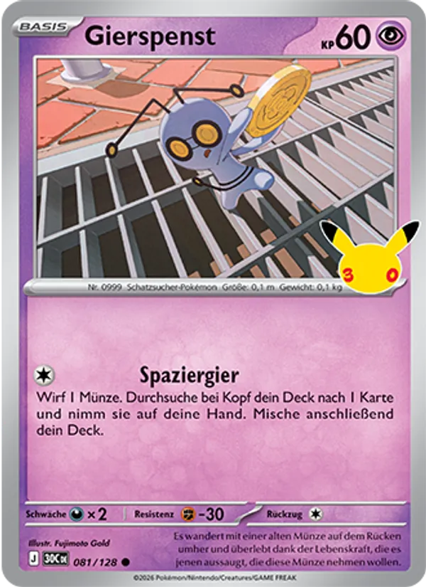 Gierspenst #081 — 30 Jahre