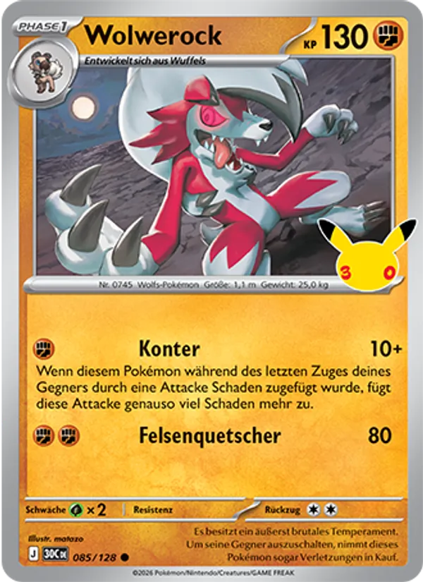 Wolwerock #085 — 30 Jahre