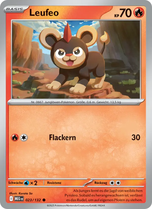 Leufeo #023 — Mega-Entwicklung (Reverse Holo)