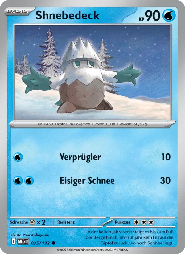 Shnebedeck #035 — Mega-Entwicklung (Reverse Holo)
